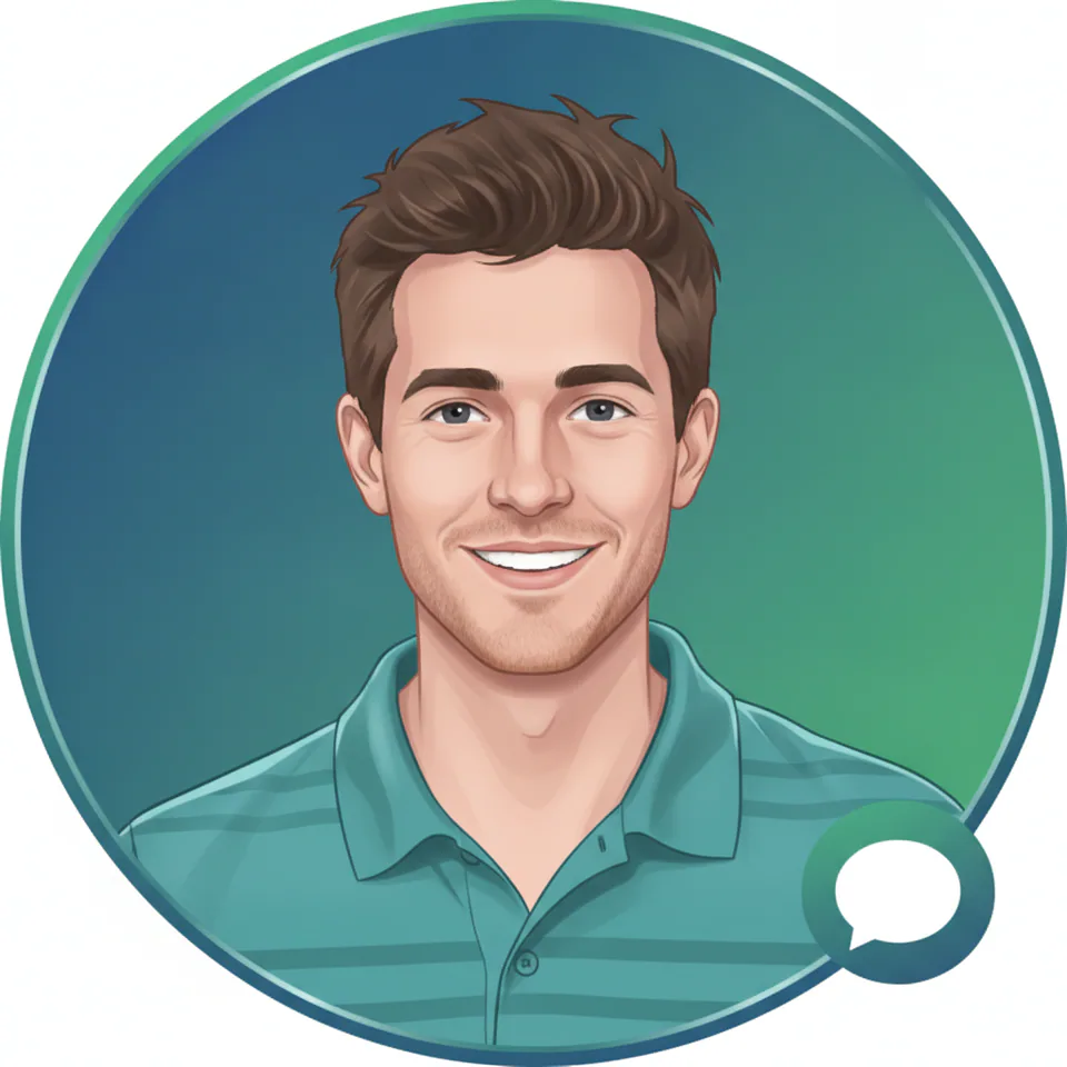 Illustrated portrait of Declan Forde, Community and Social